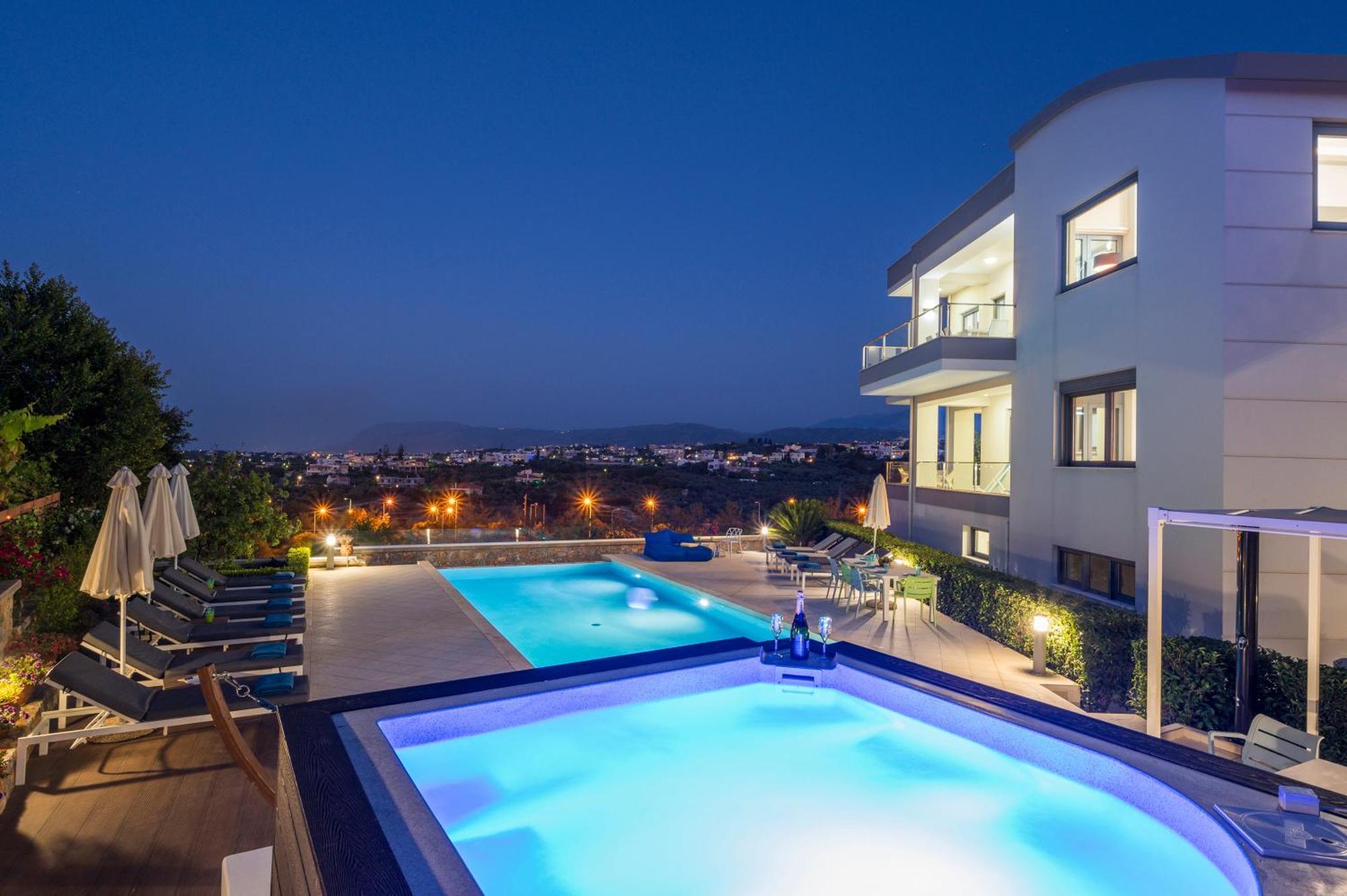 הוילה Kato Galatas Elysium Seaview Oasis מראה חיצוני תמונה