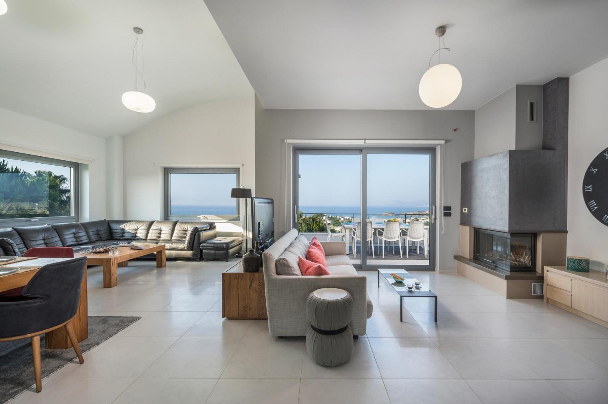 הוילה Kato Galatas Elysium Seaview Oasis מראה חיצוני תמונה