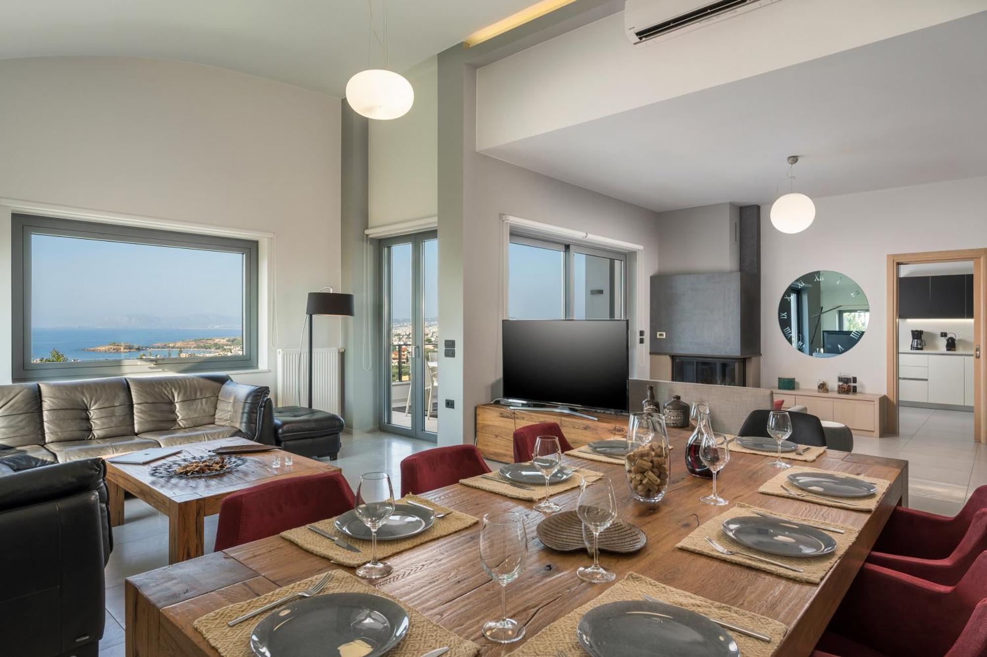 הוילה Kato Galatas Elysium Seaview Oasis מראה חיצוני תמונה