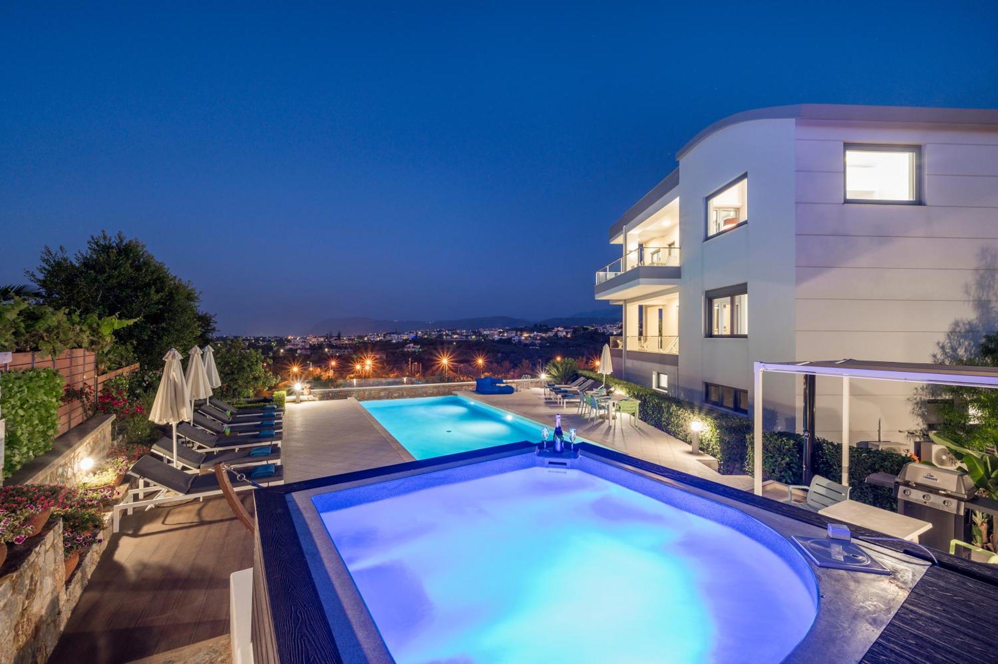 הוילה Kato Galatas Elysium Seaview Oasis מראה חיצוני תמונה